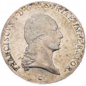 Franz I. (II.), 1 Thaler 1824, C, Prague