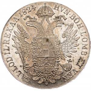 Franz I. (II.), 1 Thaler 1824, C, Prague