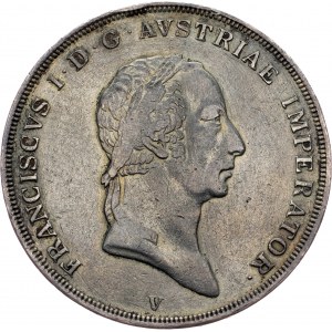 Franz I. (II.), 1 Scudo 1824, V, Venice