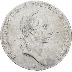 Franz I. (II.), 1 Thaler 1825, B, Kremnitz