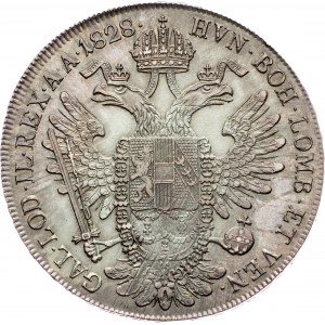 Franz I. (II.), 1 Thaler 1828, A, Vienna