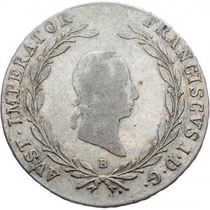 Franz I. (II.), 20 Kreuzer 1828, B, Kremnitz