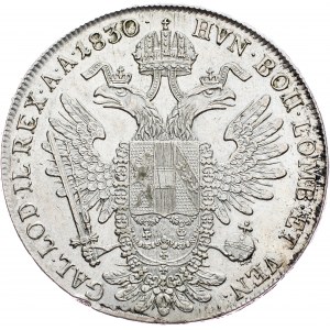 Franz I. (II.), 1 Thaler 1830, A, Vienna