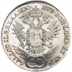 Franz I. (II.), 20 Kreuzer 1830, B, Kremnitz