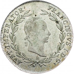 Franz I. (II.), 20 Kreuzer 1830, B, Kremnitz