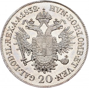 Franz I. (II.), 20 Kreuzer 1832, A, Vienna