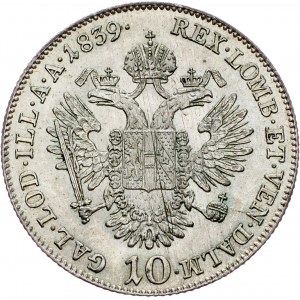 Ferdinand V., 10 Kreuzer 1839, C, Prague