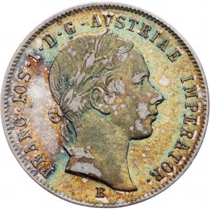 Franz Joseph I., 20 Kreuzer 1855, B, Kremnitz