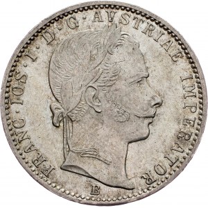Franz Joseph I., 1/4 Gulden 1859, B, Kremnitz
