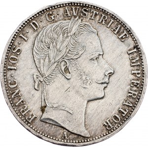 Franz Joseph I., 1 Florin 1860, Vienna