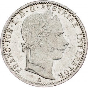 Franz Joseph I., 1/4 Gulden 1861, A, Vienna