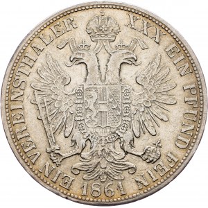 Franz Joseph I., 1 Thaler 1861, V, Venice