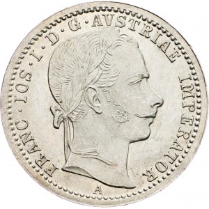 Franz Joseph I., 1/4 Gulden 1862, A, Vienna
