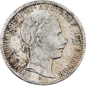 Franz Joseph I., 1/4 Gulden 1864, A, Vienna