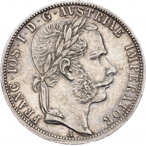 Franz Joseph I., 1 Gulden 1866, A, Vienna