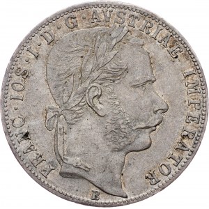 Franz Joseph I., 1 Gulden 1866, B, Kremnitz