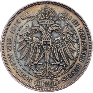 Franz Joseph I., Shooting medal 1868, Vienna