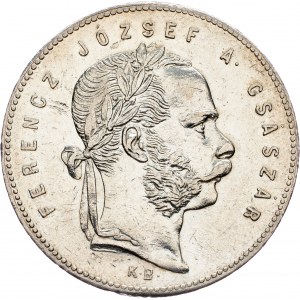 Franz Joseph I., 1 Forint 1869, KB, Kremnitz