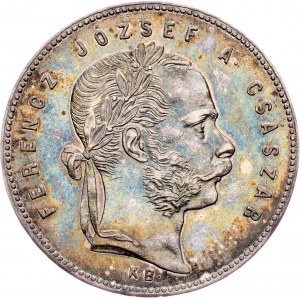 Franz Joseph I., 1 Forint 1869, KB, Kremnitz