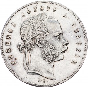 Franz Joseph I., 1 Forint 1869, KB, Kremnitz