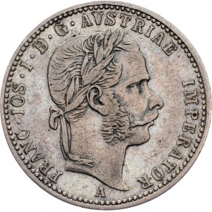 Franz Joseph I., 1/4 Gulden 1871, A, Vienna