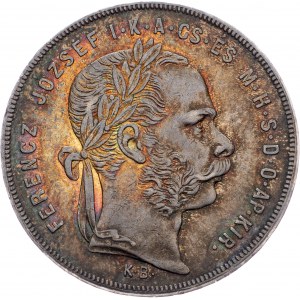 Franz Joseph I., 1 Forint 1873, KB, Kremnitz