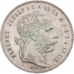 Franz Joseph I., 1 Forint 1875, KB, Kremnitz