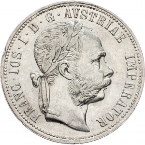 Franz Joseph I., 1 Gulden 1876, Vienna