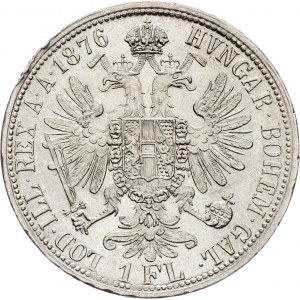 Franz Joseph I., 1 Gulden 1876, Vienna