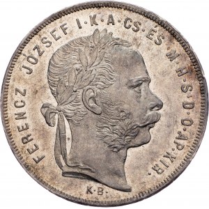 Franz Joseph I., 1 Forint 1877, KB, Kremnitz