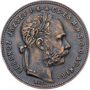 Franz Joseph I., 1 Forint 1878, KB, Kremnitz