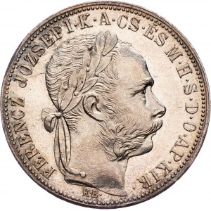 Franz Joseph I., 1 Forint 1884, KB, Kremnitz