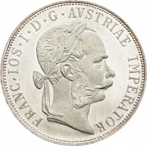 Franz Joseph I., 2 Gulden 1887/1974, Kuttenberg