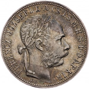 Franz Joseph I., 1 Forint 1892, KB, Kremnitz