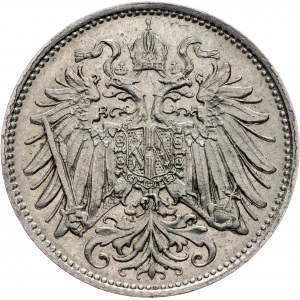 Franz Joseph I., 20 Heller 1892, Vienna