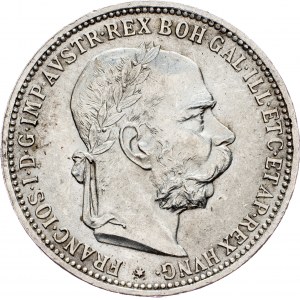 Franz Joseph I., 1 Krone 1893, Vienna