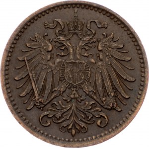 Franz Joseph I., 1 Heller 1897, Wien