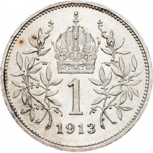 Franz Joseph I., 1 Krone 1913, Vienna