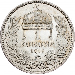 Franz Joseph I., 1 Korona 1915, KB, Kremnitz