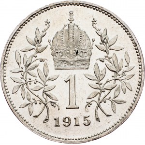 Franz Joseph I., 1 Krone 1915, Vienna