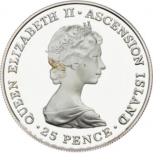 Ascension Island, 25 Pence 1981