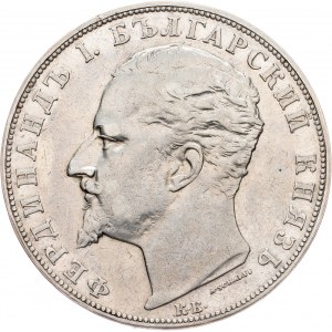 Bulgaria, 5 Leva 1894