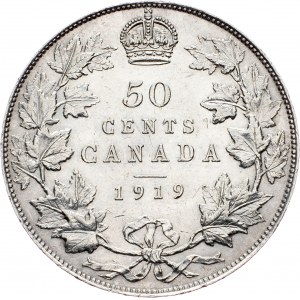 Canada, 50 Cents 1919, Ottawa