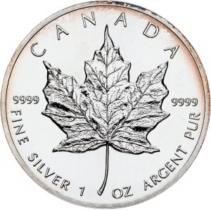 Canada, 5 Dollars 1989