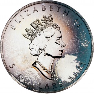Canada, 5 Dollars 1991