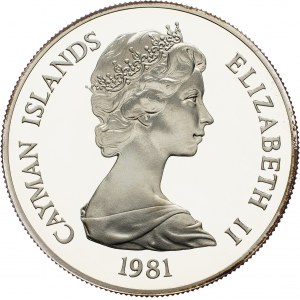 Cayman Islands, 10 Dollars 1981
