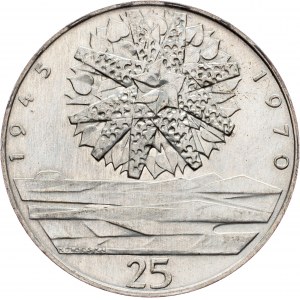 Czechoslovakia, 25 Korun 1970