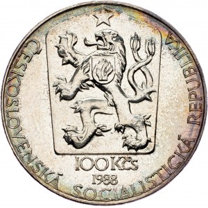 Tschechoslowakei, 100 Korun 1988