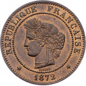 France, 5 Centimes 1872, A, Paris