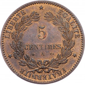 France, 5 Centimes 1872, A, Paris